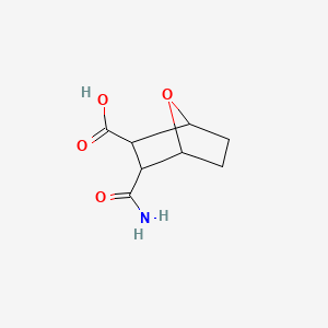 3-Carbamoyl-7-oxabicyclo[2.2.1]heptane-2-carboxylic acid