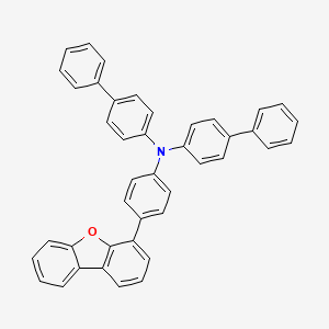 N-[1,1-biphenyl]-4-yl-N-[4-(4-dibenzofuranyl)phenyl]-4-aminobiphenyl