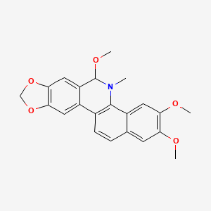 2,3,6-Trimethoxy-5-methyl-5,6-dihydro-9H-benzo[c][1,3]dioxolo[4,5-j]phenanthridine