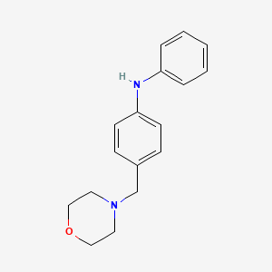 4-(p-Anilinobenzyl)-morpholine