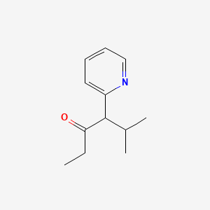 5-Methyl-4-(pyridin-2-yl)hexan-3-one