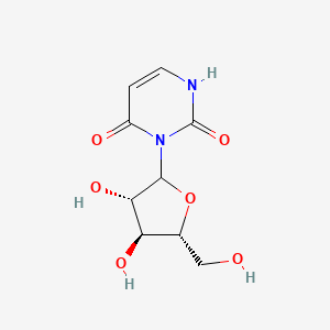 3-[(3S,4S,5R)-3,4-dihydroxy-5-(hydroxymethyl)oxolan-2-yl]-1H-pyrimidine-2,4-dione