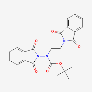 Tert-butyl (1,3-dioxoisoindolin-2-YL)(2-(1,3-dioxoisoindolin-2-YL)ethyl)carbamate