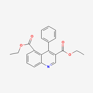 Diethyl 4-phenylquinoline-3,5-dicarboxylate