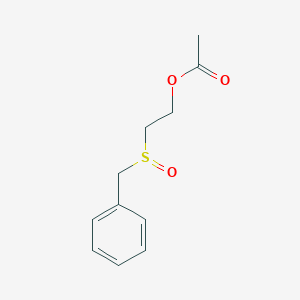 2-Benzylsulfinylethyl acetate