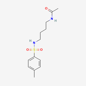 p-Toluenesulfonamide, N-(4-acetamidobutyl)-