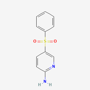 5-(Benzenesulfonyl)pyridin-2-amine