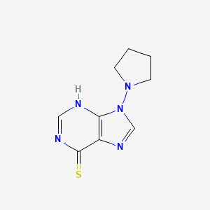 9-pyrrolidin-1-yl-3H-purine-6-thione