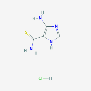 4-amino-1H-imidazole-5-carbothioamide hydrochloride