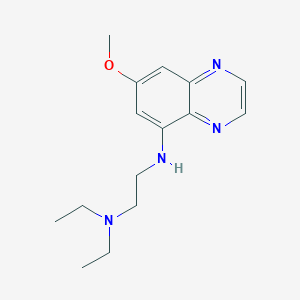 N',N'-diethyl-N-(7-methoxyquinoxalin-5-yl)ethane-1,2-diamine