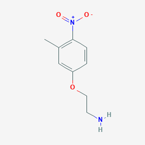 2-(3-Methyl-4-nitrophenoxy)ethan-1-amine
