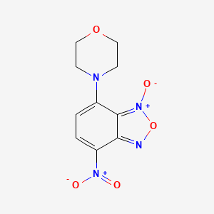 Benzofurazan, 4-(4-morpholinyl)-7-nitro-, 3-oxide