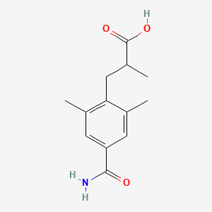 (S)-3-(4-Carbamoyl-2,6-dimethyl-phenyl)-2-methyl-propionicacid