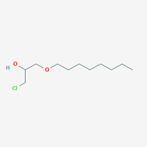 molecular formula C11H23ClO2 B14008560 1-Chloro-3-(octyloxy)propan-2-ol CAS No. 18371-71-6