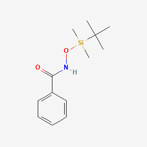 molecular formula C13H21NO2Si B14008603 N-(Dimethyl-tert-butyl-silyl)oxybenzamide CAS No. 82475-72-7