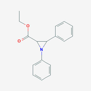 Ethyl 1,3-diphenylaziridine-2-carboxylate