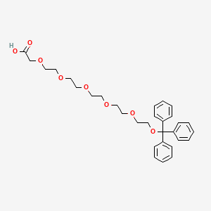 [2-(2-{2-[2-(2-Trityloxyethoxy)-ethoxy]-ethoxy}-ethoxy)-ethoxy]acetic acid