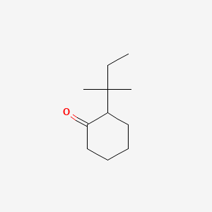 molecular formula C11H20O B14008630 2-tert-Pentylcyclohexanone CAS No. 5441-54-3