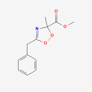 Methyl 5-benzyl-3-methyl-1,2,4-dioxazole-3-carboxylate