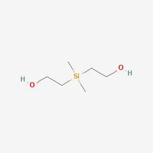 2-[(2-Hydroxyethyl)dimethylsilyl]ethan-1-ol