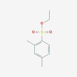 molecular formula C10H14O3S B14008803 Ethyl 2,4-dimethylbenzenesulfonate 