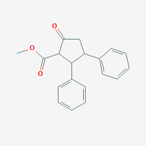 Methyl 5-oxo-2,3-diphenylcyclopentanecarboxylate