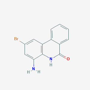 4-Amino-2-bromophenanthridin-6(5h)-one