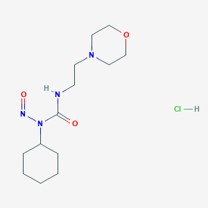 1-Cyclohexyl-3-(2-morpholin-4-ylethyl)-1-nitrosourea;hydrochloride