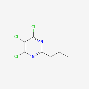 4,5,6-Trichloro-2-propylpyrimidine