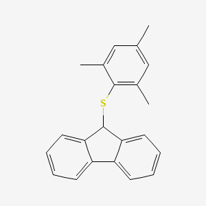 9H-Fluorene,9-[(2,4,6-trimethylphenyl)thio]-