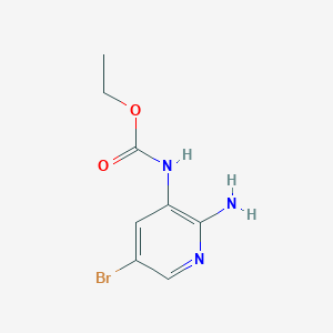 Ethyl (2-amino-5-bromopyridin-3-yl)carbamate