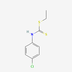 ethyl N-(4-chlorophenyl)carbamodithioate