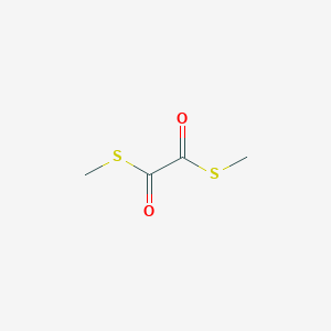 molecular formula C4H6O2S2 B14009086 1-S,2-S-dimethyl ethanebis(thioate) CAS No. 41879-99-6