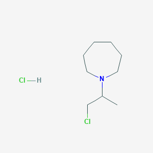 1-(1-Chloropropan-2-yl)azepane