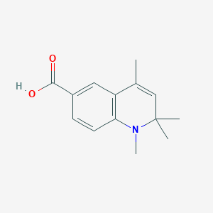 1,2,2,4-Tetramethyl-1,2-dihydroquinoline-6-carboxylic acid