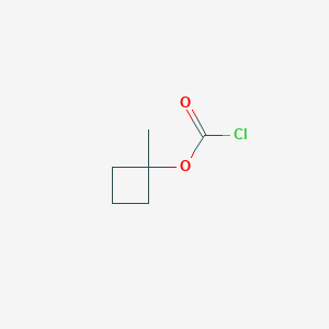 molecular formula C6H9ClO2 B14009220 1-Methylcyclobutyl Chloroformate 