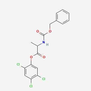 2,4,5-Trichlorophenyl n-[(benzyloxy)carbonyl]alaninate