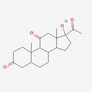 17-Hydroxypregnane-3,11,20-trione