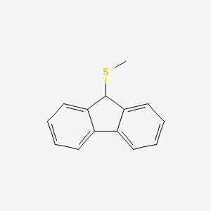 9h-Fluoren-9-yl methyl sulfide