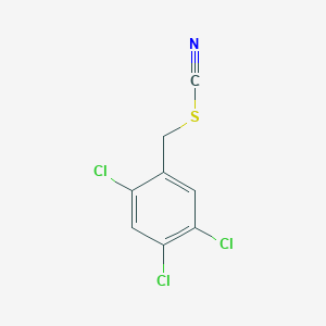 (2,4,5-Trichlorophenyl)methyl thiocyanate