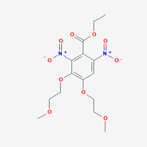 Ethyl 3,4-bis(2-methoxyethoxy)-2,6-dinitrobenzoate