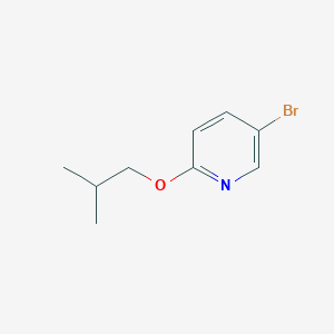 molecular formula C9H12BrNO B1400931 5-Bromo-2-isobutoxypyridine CAS No. 1251385-87-1