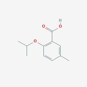 molecular formula C11H14O3 B1400932 5-Methyl-2-isopropoxybenzoic acid CAS No. 104216-91-3
