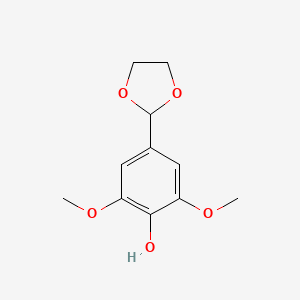 4-(1,3-Dioxolan-2-yl)-2,6-dimethoxyphenol