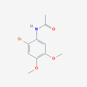 molecular formula C10H12BrNO3 B14009535 n-(2-Bromo-4,5-dimethoxyphenyl)acetamide CAS No. 5349-12-2