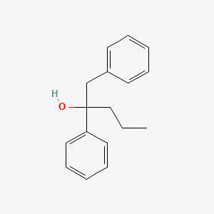 Benzeneethanol, a-phenyl-a-propyl-