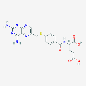 2-[[4-[(2,4-Diaminopteridin-6-yl)methylsulfanyl]benzoyl]amino]pentanedioic acid