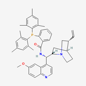 2-[Bis(2,4,6-trimethylphenyl)phosphino]-N-[(8alpha,9S)-6'-methoxycinchonan-9-yl]benzamide