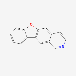 molecular formula C15H9NO B14009642 Benzofuro[2,3-g]isoquinoline CAS No. 23985-77-5