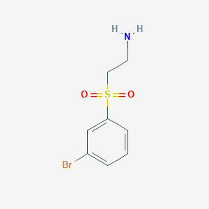 2-(3-Bromobenzenesulfonyl)ethan-1-amine